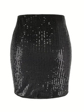 Load image into Gallery viewer, Sequin Mini Skirt