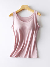 Load image into Gallery viewer, Round Neck Tank with Bra