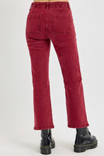 Load image into Gallery viewer, RISEN Full Size High Rise Straight Jeans with Patch Pockets