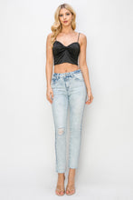 Load image into Gallery viewer, Risen Full Size High Rise Distressed Skinny Jeans