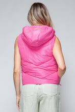 Load image into Gallery viewer, Snobbish Zip Up Quilted Hooded Vest