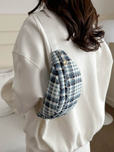 Load image into Gallery viewer, Plaid Wide Strap Crossbody Bag