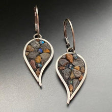 Load image into Gallery viewer, Natural Stone Dangle Earrings