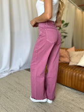 Load image into Gallery viewer, RFM Full Size High Rise Garment Dye Wide Leg  Jeans