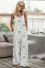Load image into Gallery viewer, Printed Spaghetti Strap Jumpsuit