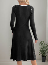 Load image into Gallery viewer, Perfee Slit Wide Strap Dress and Detachable Long Sleeves Set