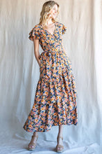 Load image into Gallery viewer, Cotton Bleu by Nu Label Floral Ruffled Midi Dress