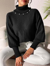 Load image into Gallery viewer, Turtleneck Long Sleeve Sweater