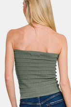 Load image into Gallery viewer, Zenana Ruched Twisted Sweetheart Neck Top