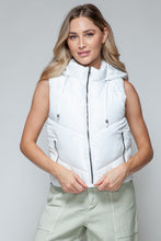 Load image into Gallery viewer, Snobbish Zip Up Quilted Hooded Vest