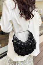 Load image into Gallery viewer, Sequin Chain Crossbody Bag