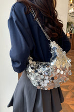 Load image into Gallery viewer, Sequin Chain Crossbody Bag