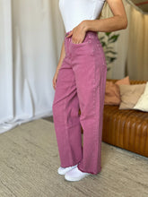 Load image into Gallery viewer, RFM Full Size High Rise Garment Dye Wide Leg  Jeans