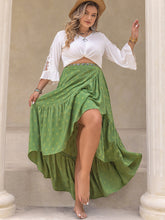 Load image into Gallery viewer, Plus Size High-Low Skirt