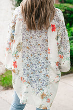 Load image into Gallery viewer, Floral Collared Neck Long Sleeve Shirt