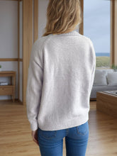 Load image into Gallery viewer, Mock Neck Long Sleeve Sweater