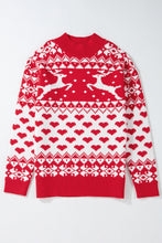 Load image into Gallery viewer, Christmas Element Turtleneck Long Sleeve Sweater