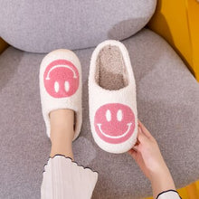 Load image into Gallery viewer, Melody Smiley Face Slippers