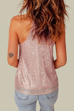 Load image into Gallery viewer, Sequin Racerback Tank