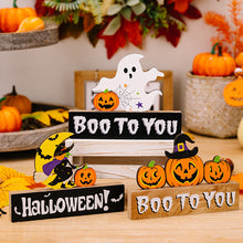 Load image into Gallery viewer, Assorted 2-Piece Halloween Element Ornaments