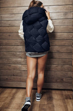 Load image into Gallery viewer, Zip Up Hooded Vest Coat