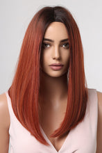 Load image into Gallery viewer, 13*2&quot; Full-Machine Wigs Synthetic Mid-Length Straight 27&quot;