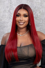 Load image into Gallery viewer, 13*2&quot; Lace Front Wigs Synthetic Straight 26&quot; 150% Density