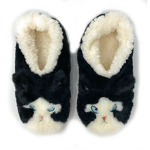 Load image into Gallery viewer, Good Kitty   Women&#39;s Sherpa Slippers Socks