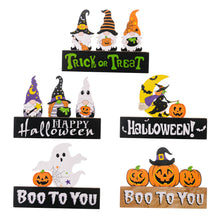 Load image into Gallery viewer, Assorted 2-Piece Halloween Element Ornaments