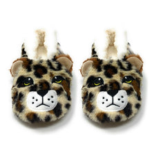 Load image into Gallery viewer, Cheetah Bang   Women&#39;s Cozy House Slipper