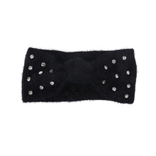 Load image into Gallery viewer, Winter Rhinestone Fuzzy Headband