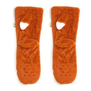 Fox Sakes   Women's Fluffy House Slipper Socks