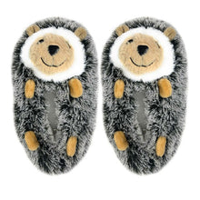 Load image into Gallery viewer, Hedge Hugs   Womens Fluffy House Slippers Shoes