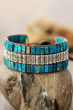 Load image into Gallery viewer, Handmade Triple Layer Natural Stone Bracelet