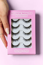 Load image into Gallery viewer, SO PINK BEAUTY Mink Eyelashes 5 Pairs