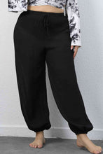 Load image into Gallery viewer, Plus Size Drawstring Jogger Pants