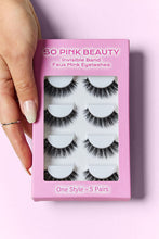 Load image into Gallery viewer, SO PINK BEAUTY Faux Mink Eyelashes 5 Pairs