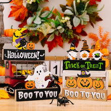 Load image into Gallery viewer, Assorted 2-Piece Halloween Element Ornaments