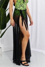 Load image into Gallery viewer, Marina West Swim Beach Is My Runway Mesh Wrap Maxi Cover-Up Skirt