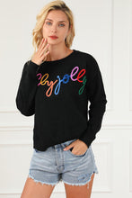 Load image into Gallery viewer, Round Neck Long Sleeve Sweater