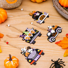 Load image into Gallery viewer, 4-Piece Halloween Element Car-Shape Hanging Widgets