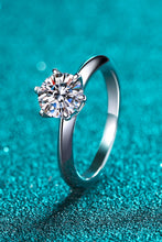 Load image into Gallery viewer, 1.5 Carat Moissanite Adjustable Ring