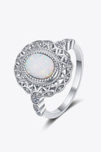 Load image into Gallery viewer, Feeling The Love 925 Sterling Silver Opal Ring