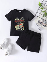 Load image into Gallery viewer, Boys CHAMPIONSHIPS Graphic Tee and Shorts Set