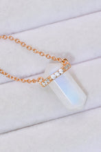 Load image into Gallery viewer, Natural Moonstone Chain-Link Necklace