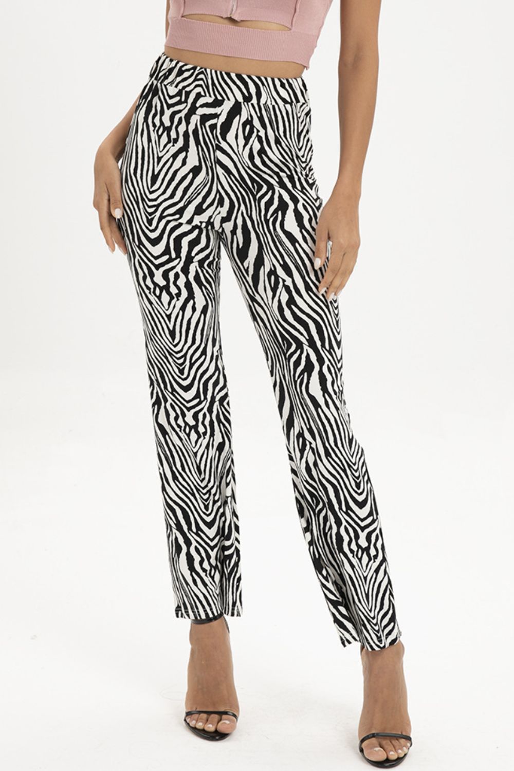 Zebra Print Pants