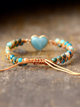 Load image into Gallery viewer, Heart Shape Beaded Bracelet