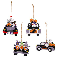 Load image into Gallery viewer, 4-Piece Halloween Element Car-Shape Hanging Widgets