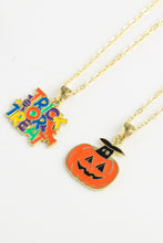 Load image into Gallery viewer, Two-Piece Halloween Theme Necklace Set