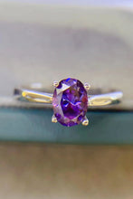 Load image into Gallery viewer, 1 Carat Moissanite 4-Prong Solitaire Ring